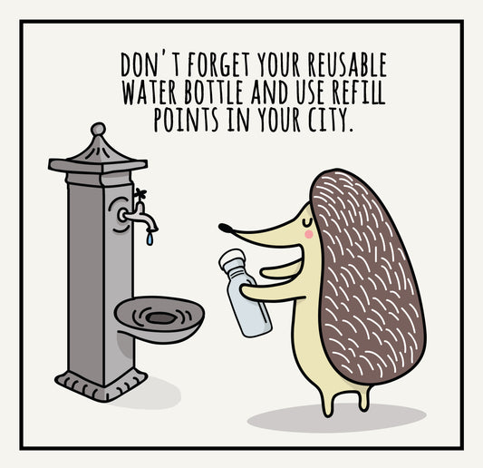 Mindful Mintie says..."Bring your Water Bottle"