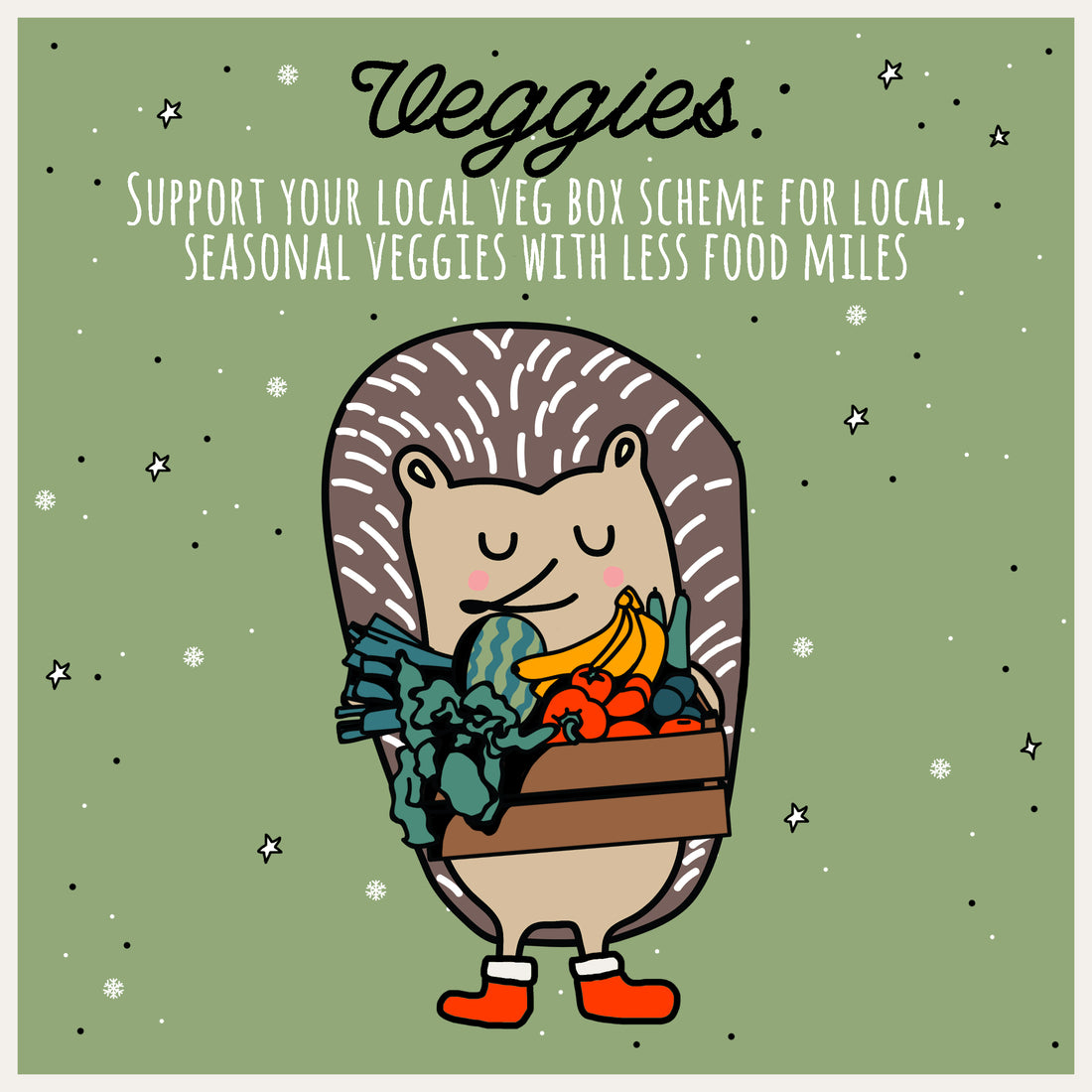 Mindful Mintie says "Support your Local Veg Box Scheme"