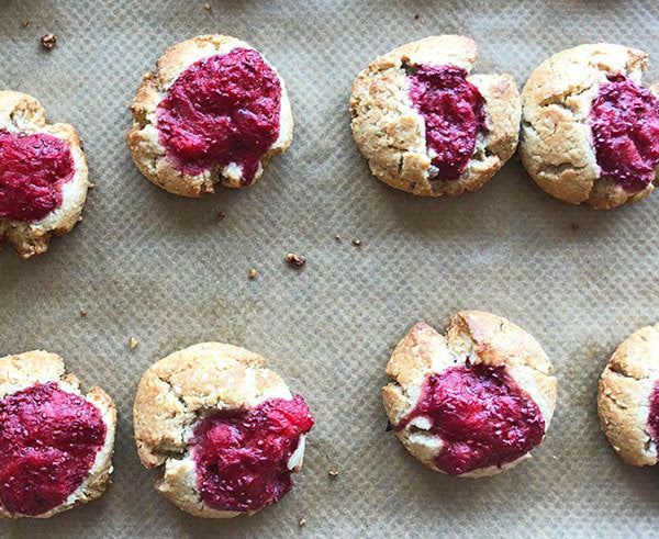 Munch Jammy Thumbprint Cookies