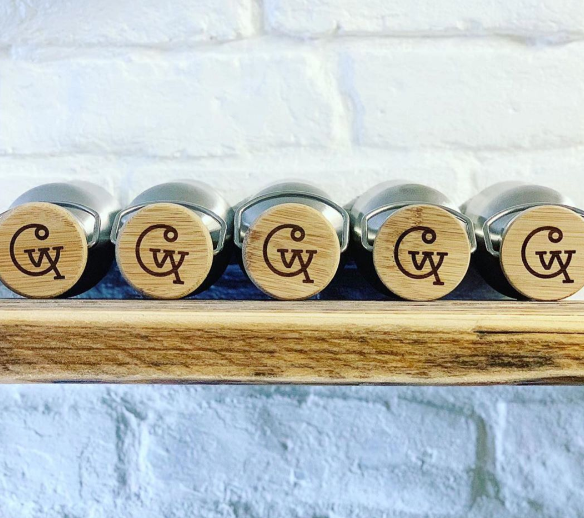 personalised lunchbox lid engraved with name initials, logo branding pic graphic. gift and presents for family friend. label containers food tins. make it your own