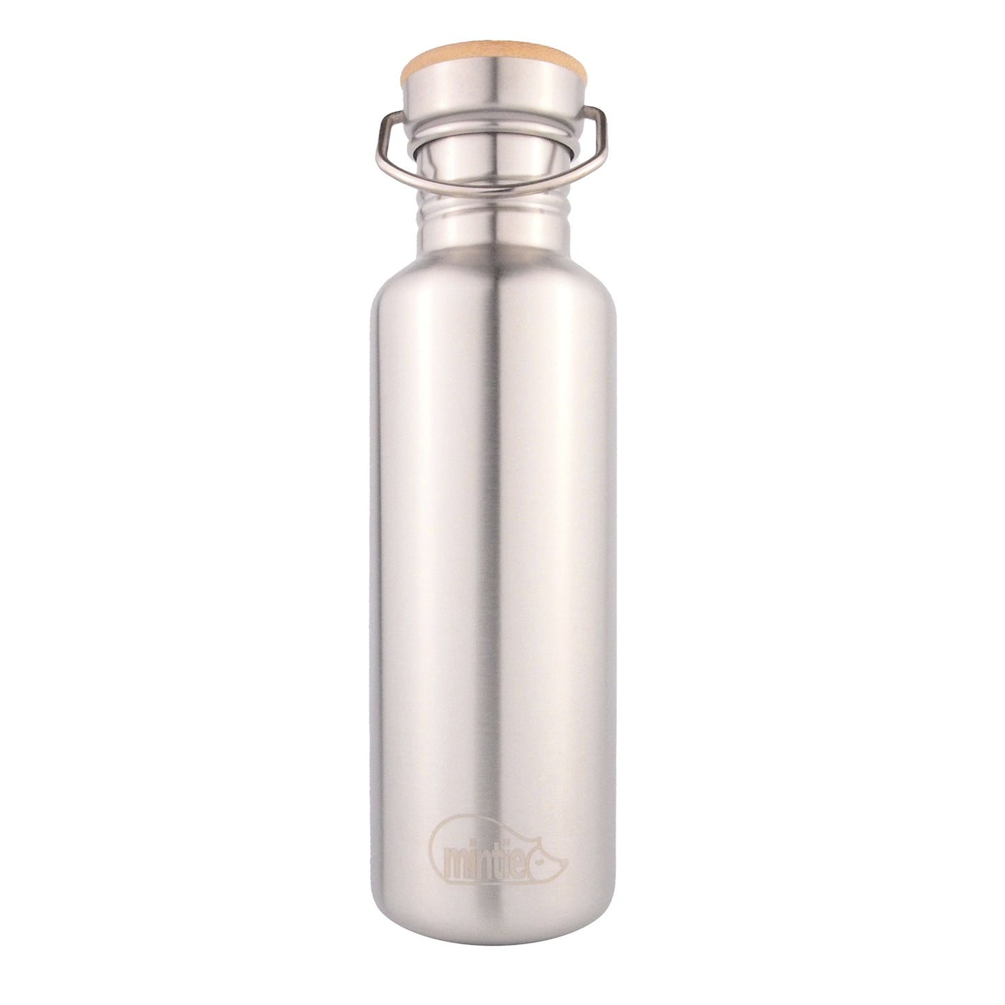 750ml 750 water bottle stainless steel metal drinks bottle camping sport outdoors, home office gym hydration adults sustainable bpa-free plastic-free