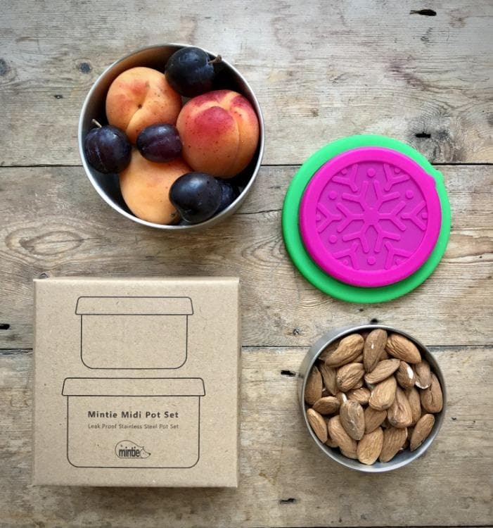 Mintie Midi 2 x Snack Pot Set - environmental life