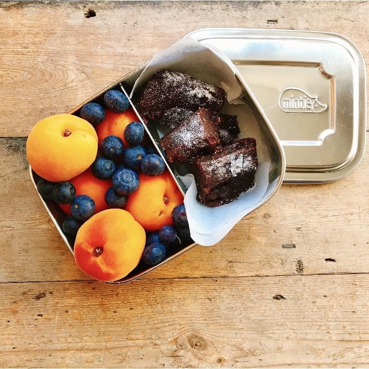 Mintie Duo Stainless Steel Lunch Box Set - environmental life